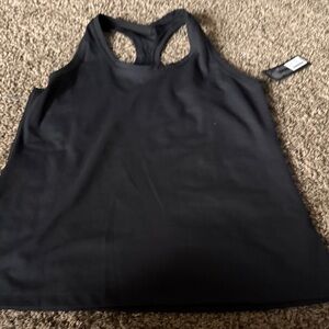 NWT Black Racerback Tank Top